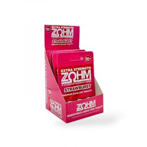 “ZOHM Extra Strength 7OH Tablets 10ct box front view”